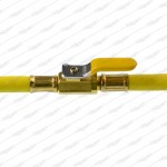 Refrigerant Charging Hose with Valve 410A - 90cm