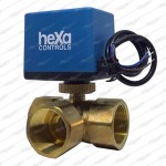 Motorlu Küresel Zon Kontrol Vanası 1' - Hexa Controls HCY-3025