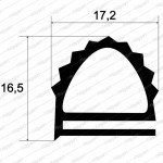 Commercial Fridge & Freezer Door Gasket/Seals Profile KG-6