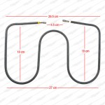 Universal Toaster Heating Element - 1000W - 110V