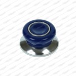 Dark Blue Bakalite Cookware Knob