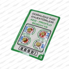 Bosch & Siemens & Profilo Doğalgaz Enjektör Takımı - 7 Lokma