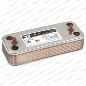 Ariston Zilmet 142mm 14 Plates Heat Exchanger - 17B1901444