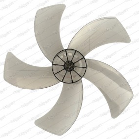 5 Plastic Fan Blade 16 inch