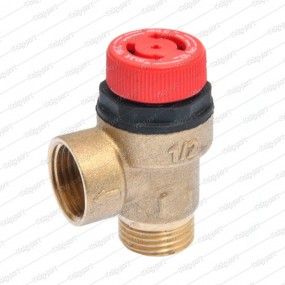 Boiler Safety Relief Valve - 1/2 - 3 Bar