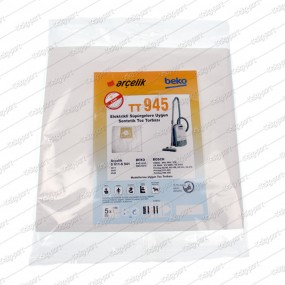 Beko BKS 9110 - TT945 5 pcs. Nonwoven Dust Bag (3 Layers)